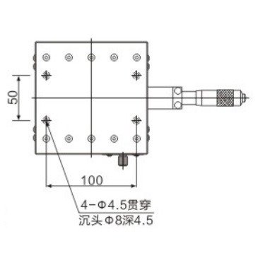 Model dependent travel range, load capacity, and table size