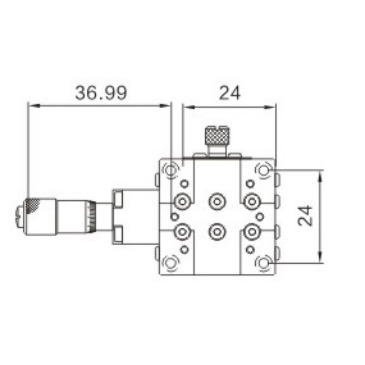 Model dependent travel range, load capacity, and table size
